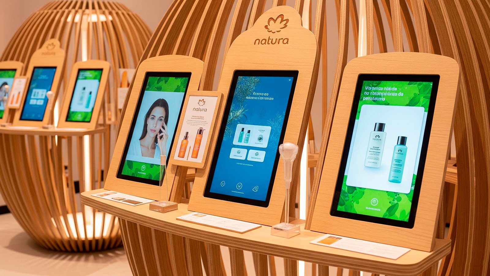 Display Interativo Natura