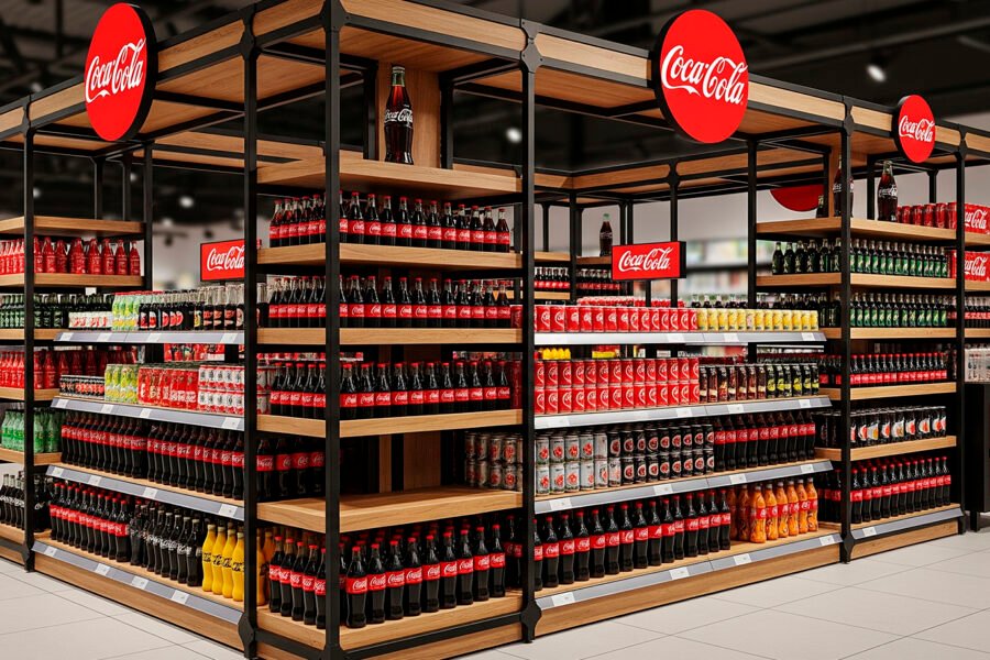 Display Ilha Coca-Cola